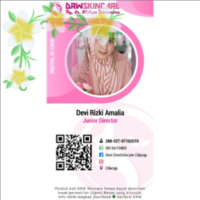 Distributor Resmi Cream Drw Skincare Devi Rizki Amalia Kesugihan