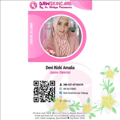 Member Resmi Cream Drw Skincare Devi Rizki Amalia Cilacap Utara