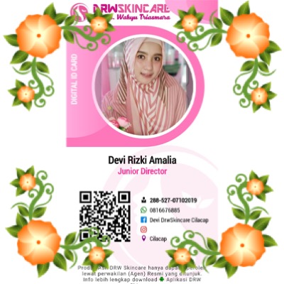 Member Resmi Cream Drw Skincare Devi Rizki Amalia Nusawungu